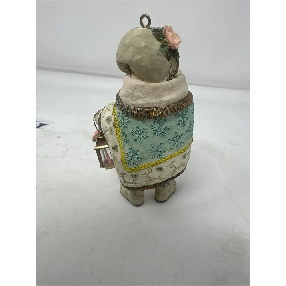 Santa And‎ Friend, Carlton Cards Christmas Ornament Heirloom Collection Vintage